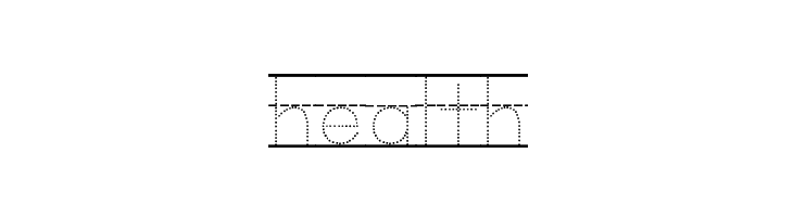 KG Primary Dots Lined  Free Fonts Download