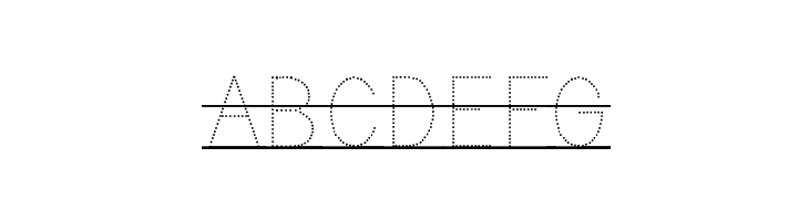 KG Primary Dots Lined Alt  Free Fonts Download