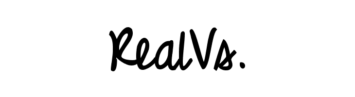 Just Realize Bold  Free Fonts Download