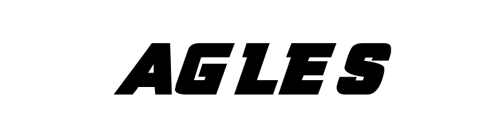 AGLES NCAA Illinois Fighting Illini Font