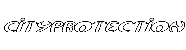 Qurve Hollow Wide Italic  Free Fonts Download