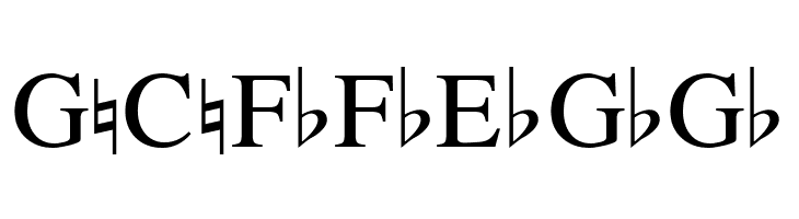 Harp Pedals 1.1  Free Fonts Download