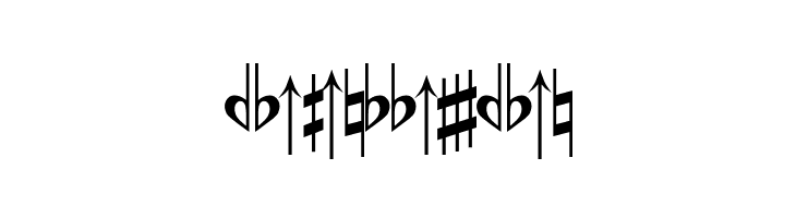 Accidentals  Free Fonts Download