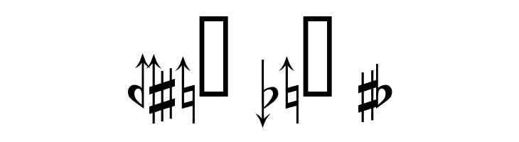 Accidentals  Free Fonts Download