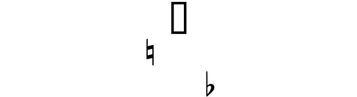 FiguredBassMHGPL  Free Fonts Download