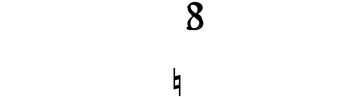 FiguredBassMH  Free Fonts Download