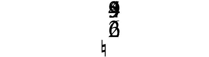 FiguredBassMH  Free Fonts Download