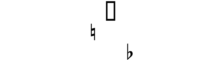 FiguredBassMH  Free Fonts Download