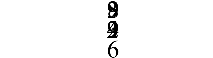 FiguredBassMH  Free Fonts Download