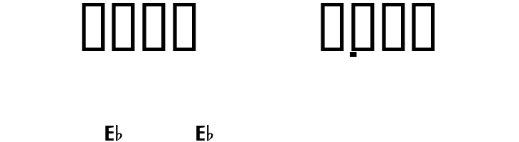 Woodwind Tablature Sax Graphic  Free Fonts Download