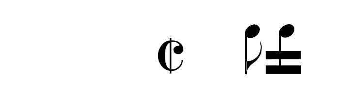 RhythmsDownstem  Free Fonts Download