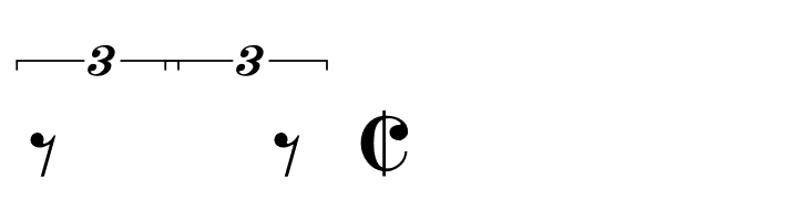 RhythmsDownstem  Free Fonts Download