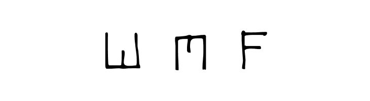 SCSI Port  Free Fonts Download