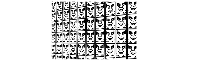 Obey3DCaps  Free Fonts Download