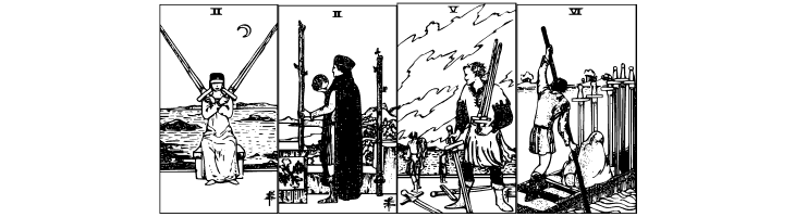 Gypsy Tarot-Minor Arcana  Free Fonts Download