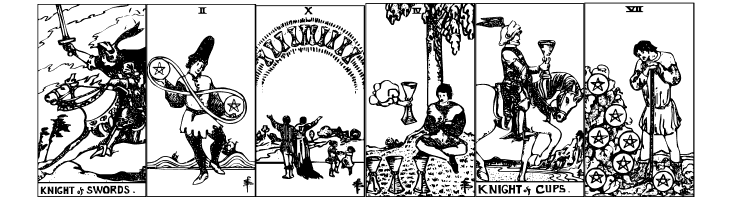 Gypsy Tarot-Minor Arcana  Free Fonts Download