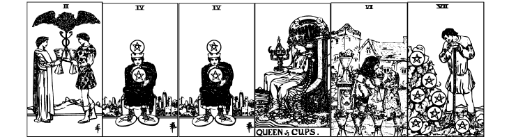 Gypsy Tarot-Minor Arcana  Free Fonts Download