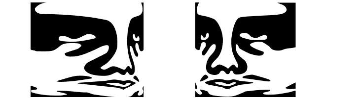 ObeyDadaCaps  Free Fonts Download