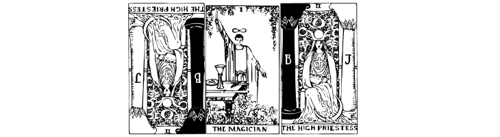 Gypsy Tarot-Major Arcana  Free Fonts Download