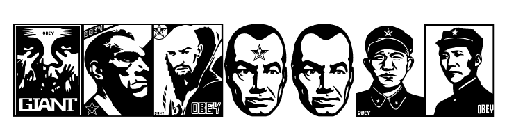 ObeyTyrantCaps  Free Fonts Download