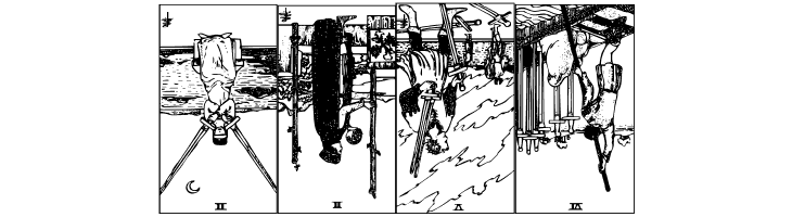 Gypsy Tarot-Minor Arcana Inverted  Free Fonts Download