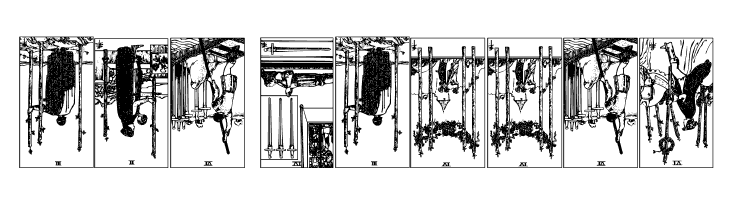 Gypsy Tarot-Minor Arcana Inverted  Free Fonts Download