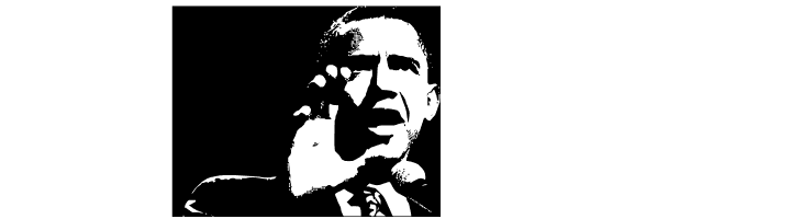 Obamaglyph  Free Fonts Download