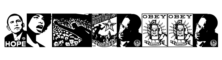 ObeyRevolutionCaps  Free Fonts Download