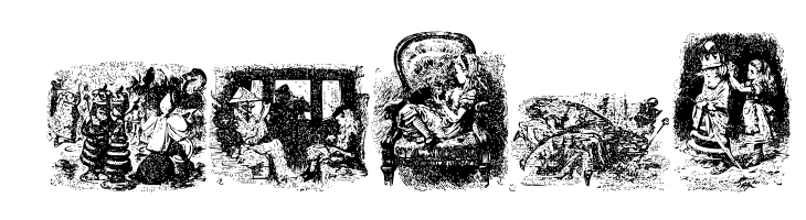 Through the Looking Glass1  Free Fonts Download