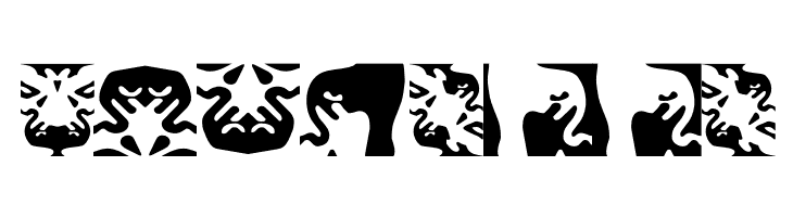 ObeyRorschachCaps  Free Fonts Download