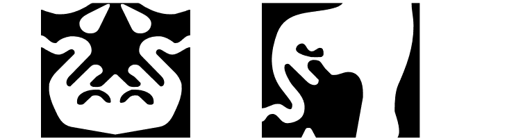 ObeyRorschachCaps  Free Fonts Download