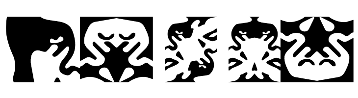 ObeyRorschachCaps  Free Fonts Download