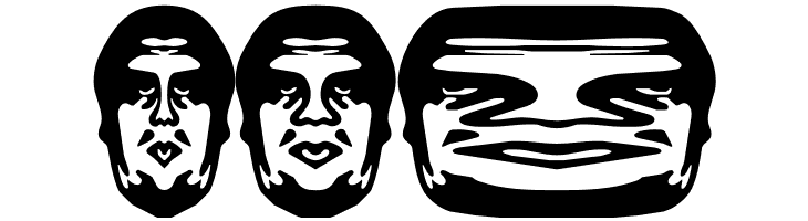 ObeyBalloon2Caps  Free Fonts Download