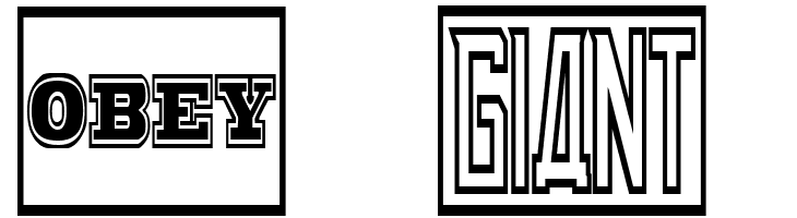 ObeyGiantPosterCondensedCaps  Free Fonts Download