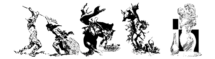 FrazettaBats2  Free Fonts Download