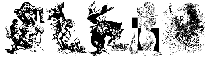 FrazettaBats2  Free Fonts Download