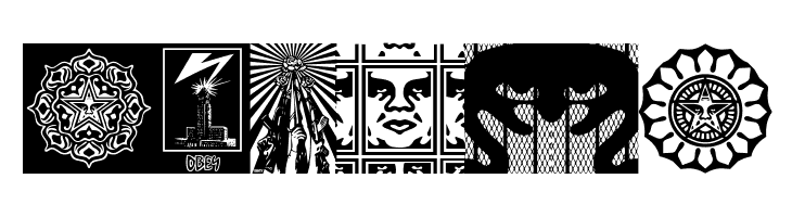 ObeyAssortyCaps  Free Fonts Download