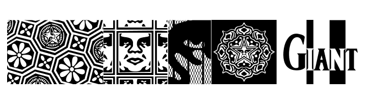 ObeyAssortyCaps  Free Fonts Download