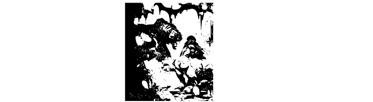 FrazettaBats Test1  Free Fonts Download