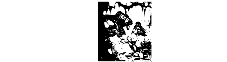 FrazettaBats Test1  Free Fonts Download