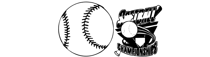 Jessica's Softball Font  Free Fonts Download