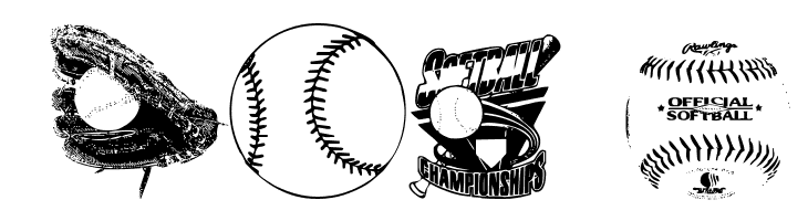 Jessica's Softball Font  Free Fonts Download