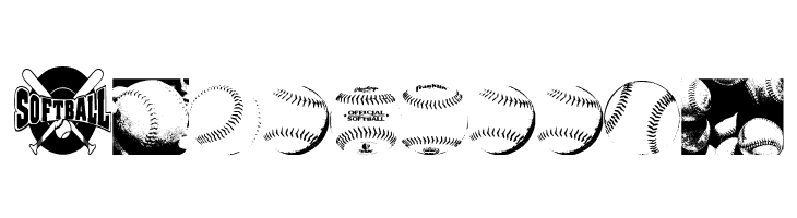 Jessica's Softball Font  Free Fonts Download