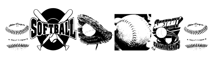 Jessica's Softball Font  Free Fonts Download