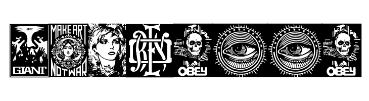 ObeyXL1Caps  Free Fonts Download