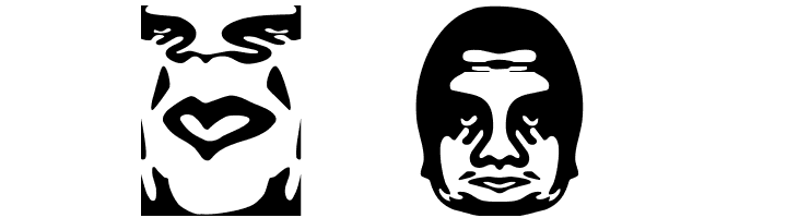 ObeyFunhouseCaps  Free Fonts Download