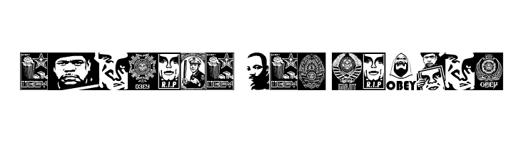 ObeyPotpourriCaps  Free Fonts Download