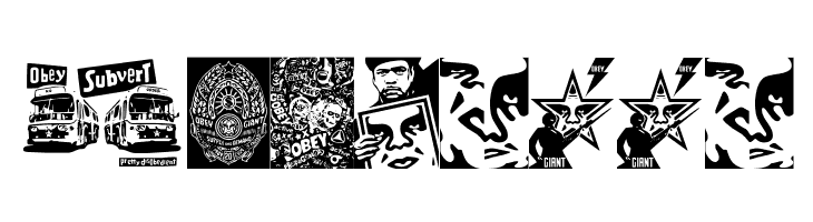 ObeyPotpourriCaps  Free Fonts Download