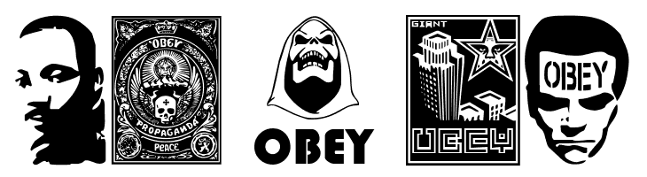 ObeyPotpourriCaps  Free Fonts Download