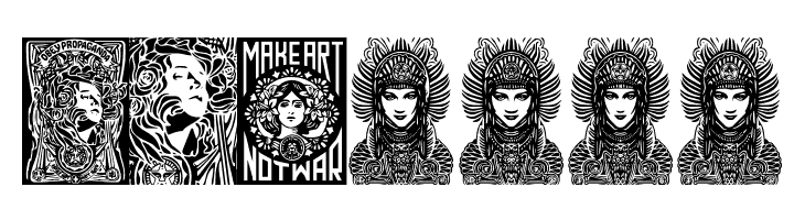 ObeyGalleriaCaps  Free Fonts Download